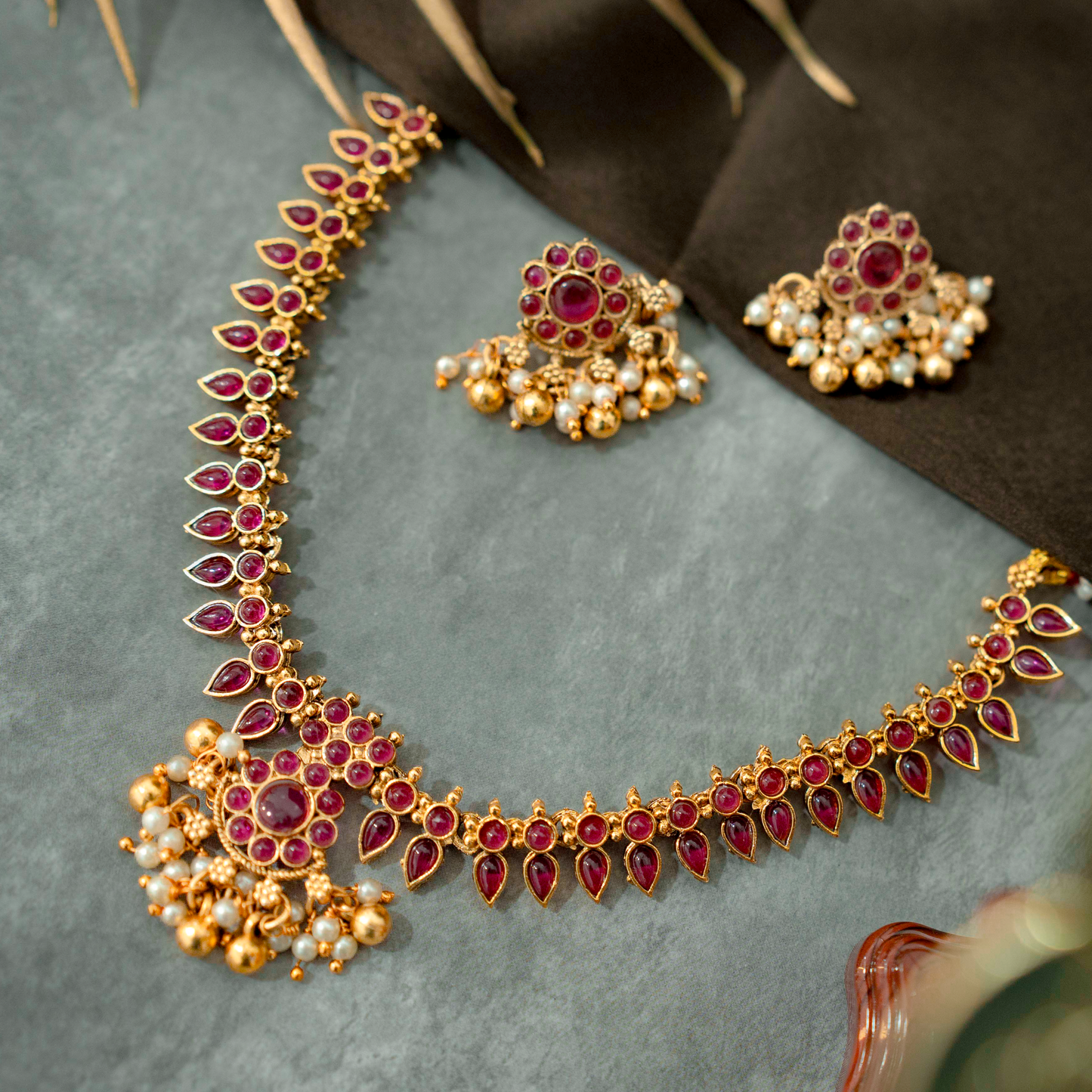 NBCA 058 - Necklace with Earrings