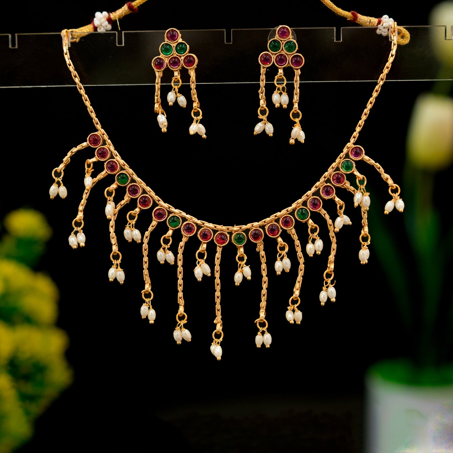 NBCA 009 Neckpiece with Earrings