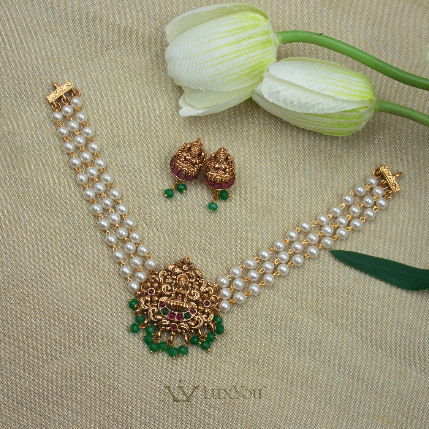 NBA 018 Necklace with Earrings