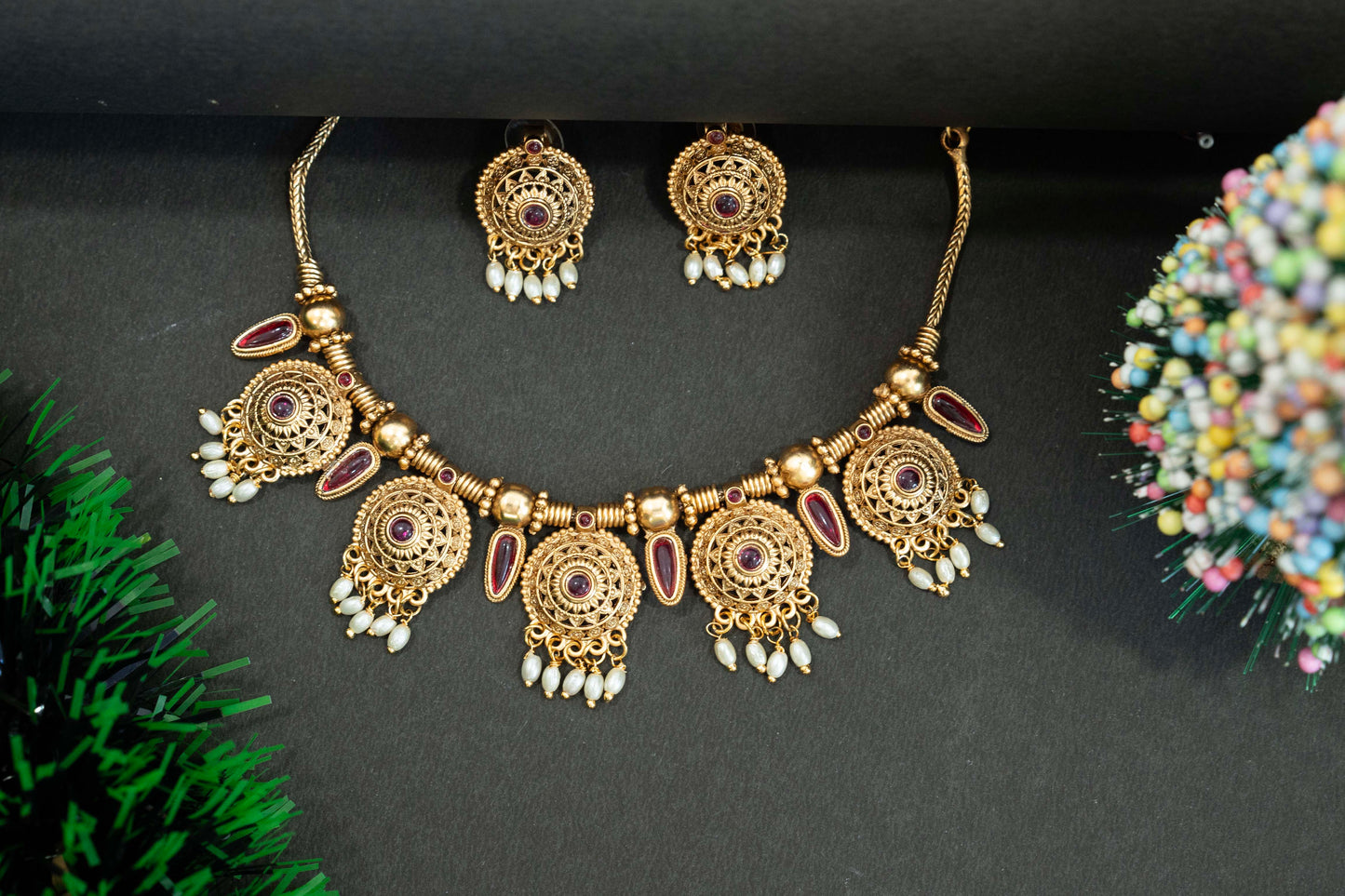 NBCA 017 Neckpiece with Earrings