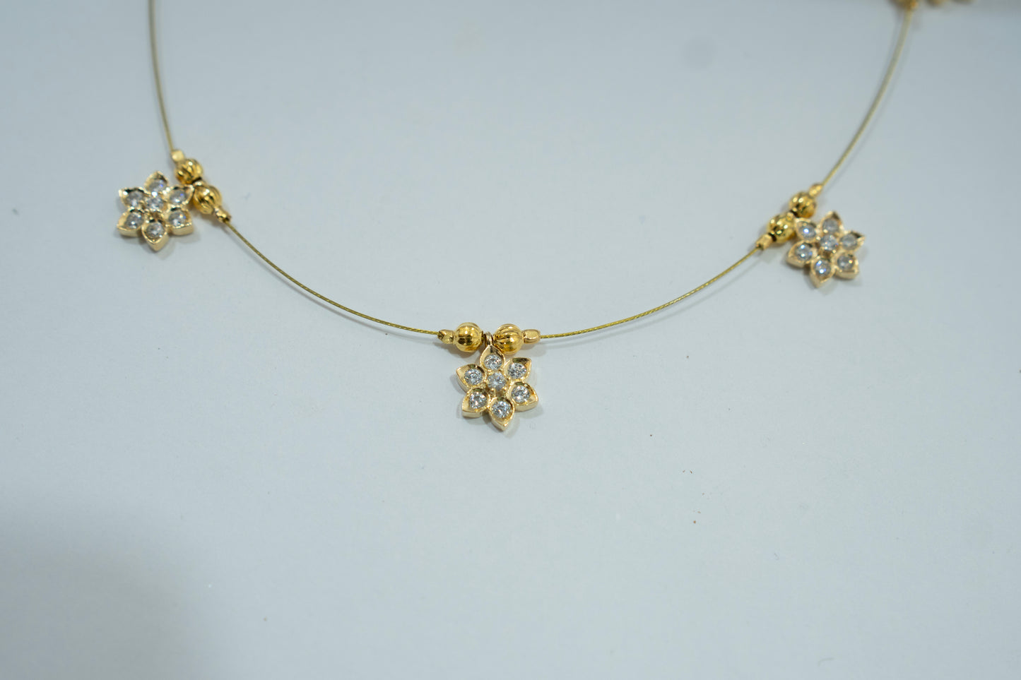 NBCA 014 Invisible Necklace with Earrings