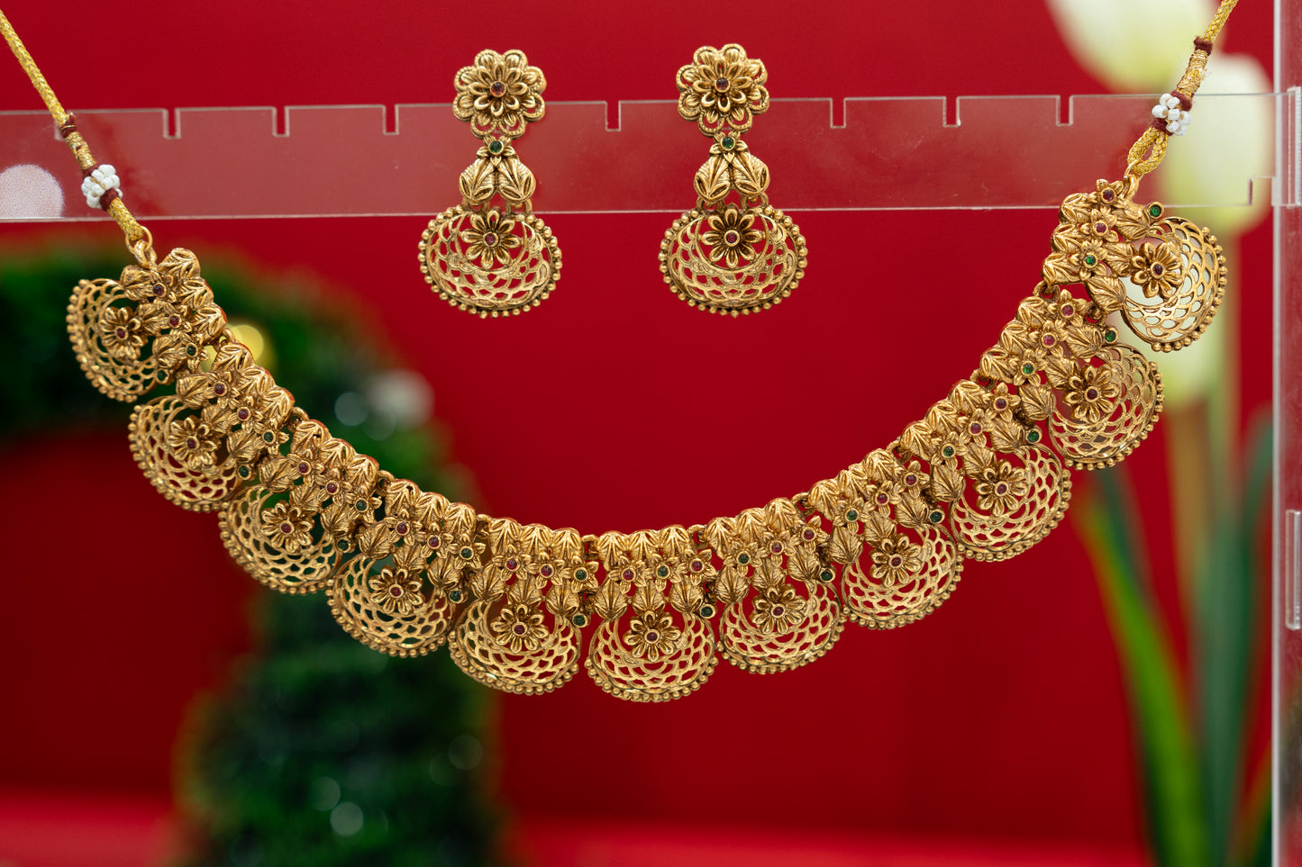 NBCA 006 Necklace with Earrings