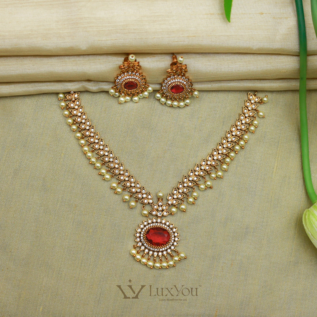 NBA 039 Necklace with Earrings