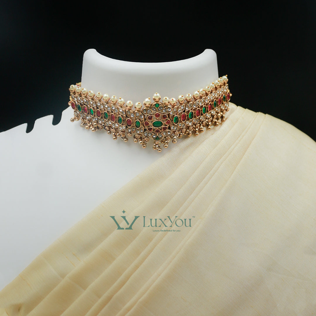 NCA 028 Chocker with Earrings