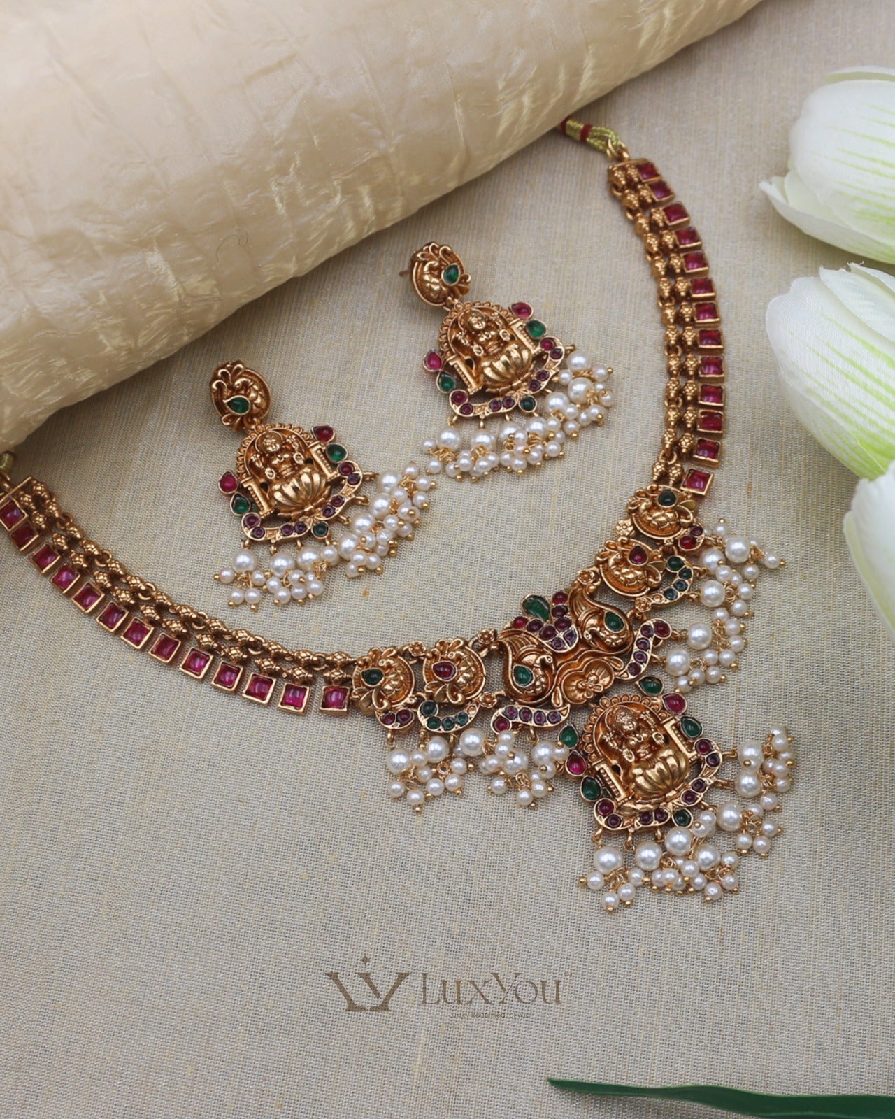 NBA 038 Necklace with Earrings