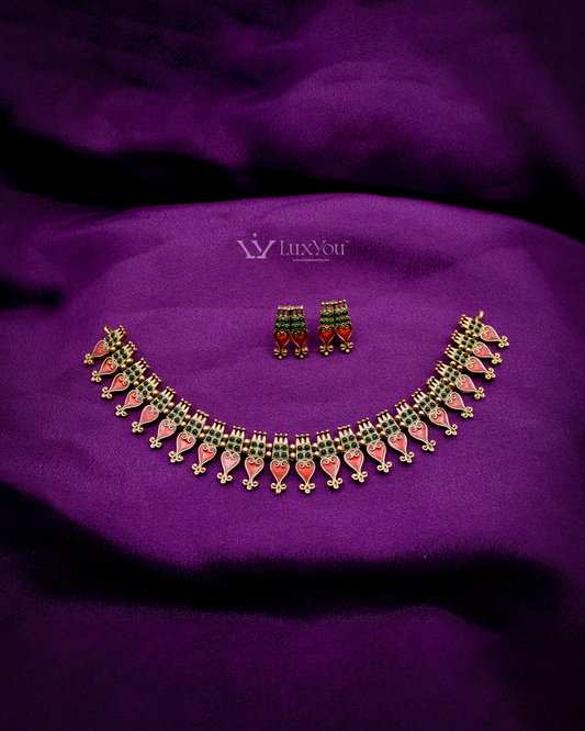 NBCA 003 Necklace with Earrings