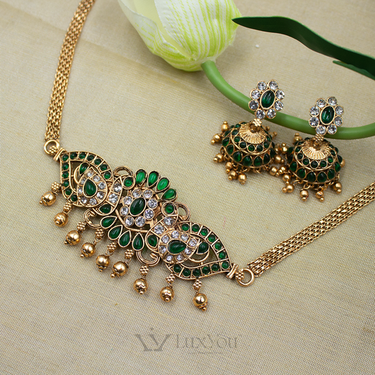 NBA 020 Necklace with Earrings