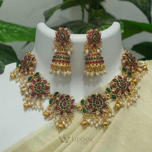 NBA 014 Necklace with Earrings