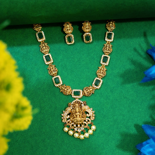 NBCA 036 Antique Fusion Neckpiece with Earrings