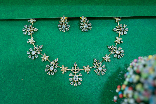 NADA 034  AD Necklace with Earrings