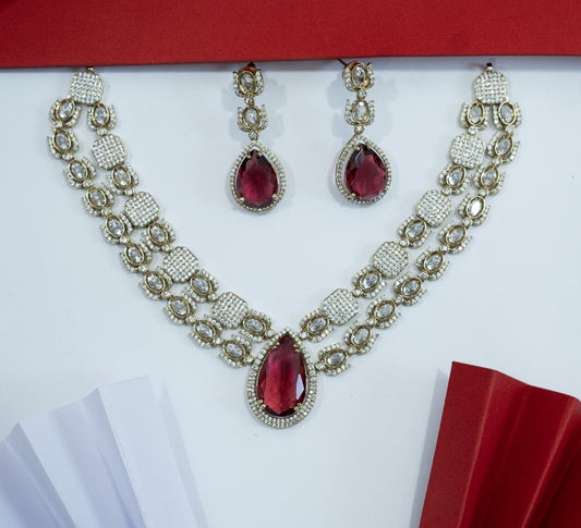 NADA 052 AD Necklace with Earrings