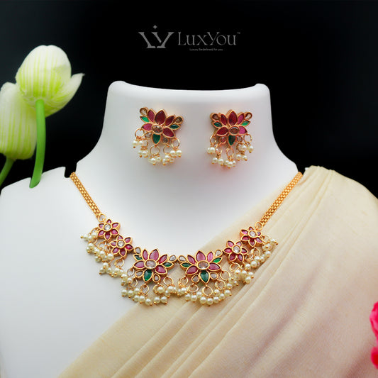 NBA 040 Necklace with Earrings