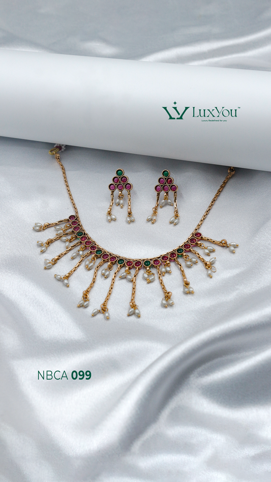 NBCA 009 Neckpiece with Earrings