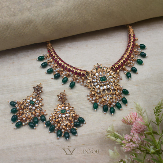 NBA 012 Necklace with Earrings