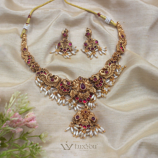 NBA 010 Necklace with Earrings