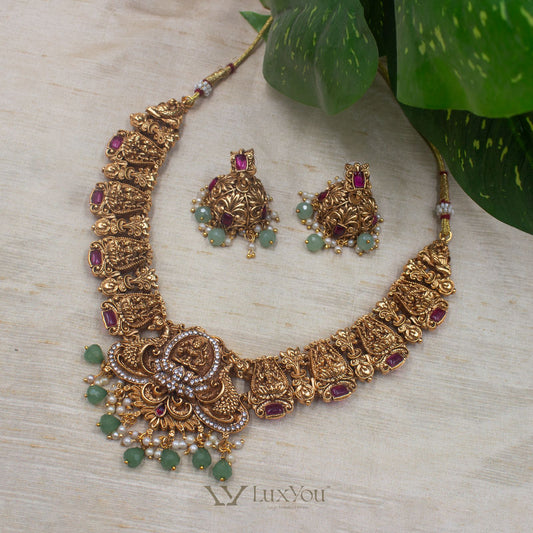 NBA 017 Necklace with Earrings
